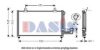 AKS DASIS 512050N Condenser, air conditioning